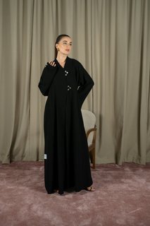 عباية مفتوحة بقصة كيمونو