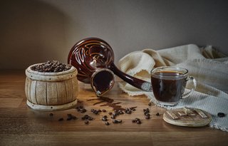طقم قهوة إثيوبي كامل